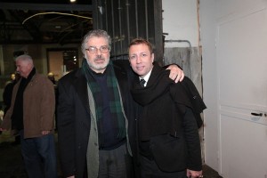 Roberto Bosco con Emilio Sturla-Furnò, foto Rosatelli/De Nicola