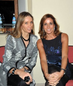 Laura Morino Teso con Cristina Parodi, foto stampa